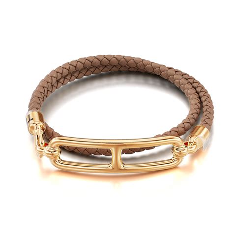 hermes etoupe bracelet|Hermes double tour bracelet.